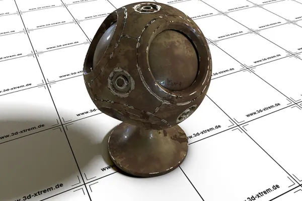Metal shader, applicable as of Cinema 4D R18