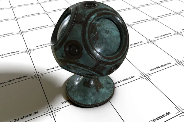 Metal shader, applicable as of Cinema 4D R18