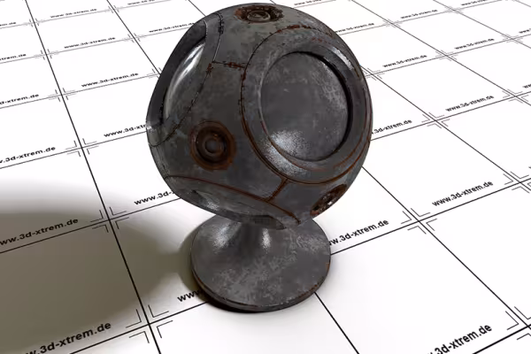 Metall-shaders, tillämpbara från Cinema 4D R18