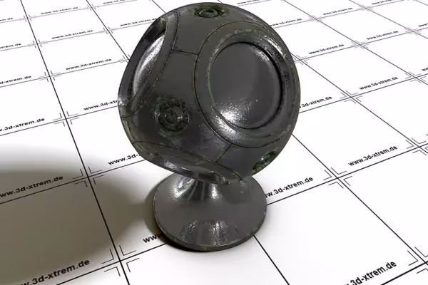 Metall-shader, tillämpbar från Cinema 4D R18.