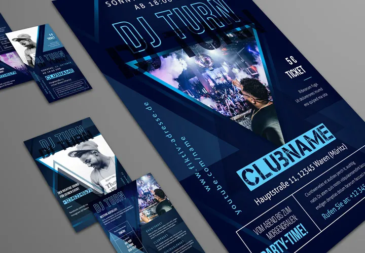 Design templates for musicians & bands - Vol. 3