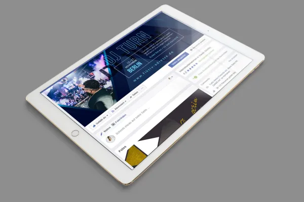 Facebookin kansikuva DJ:lle, muusikoille ja bändeille.