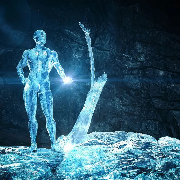 Cinema 4D Material: Ice textures