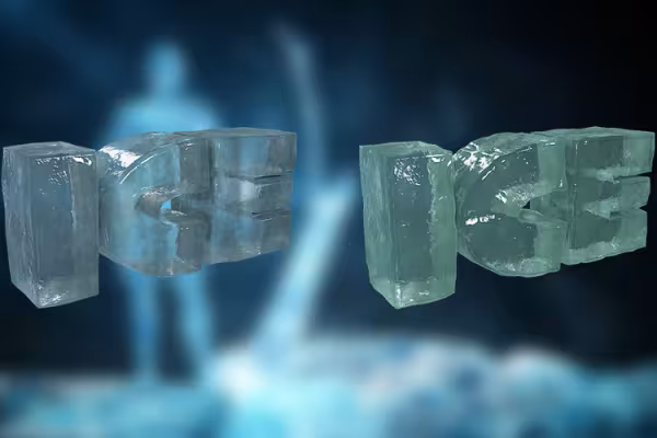 Shader för Cinema 4D för att visa is