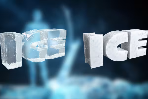 Texturer för Cinema 4D för att visa is