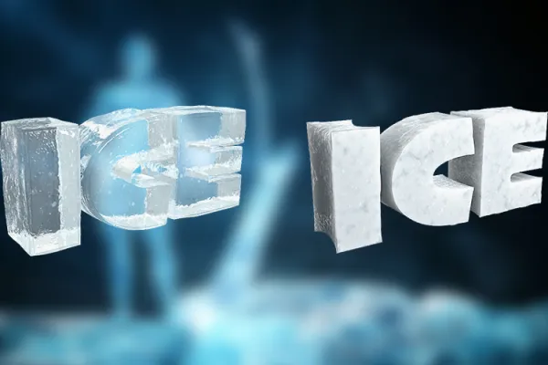 Textures for Cinema 4D to represent ice