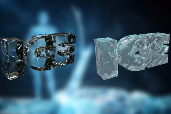 Shader för Cinema 4D för att visa is