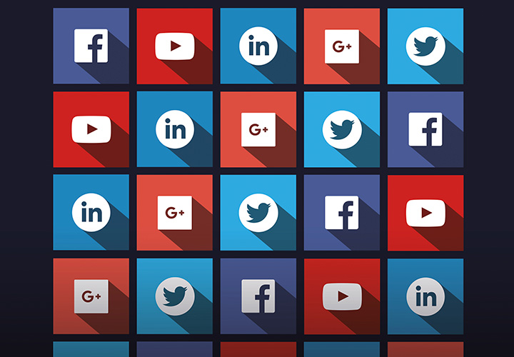 Social-Media-Titelbilder für Facebook, Twitter, LinkedIn und YouTube