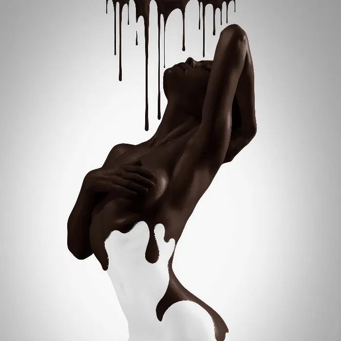 Membuat montase foto kreatif di Photoshop: Composing "Cokelat