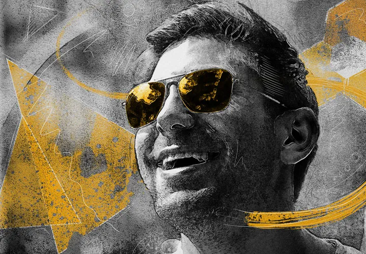 Creative portrait editing in Photoshop: Composing "The Sunglasses"