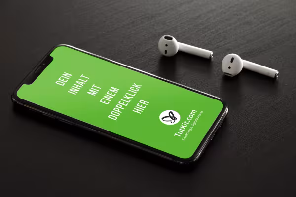 Maqueta para smartphone, teléfono móvil, iPhone X
