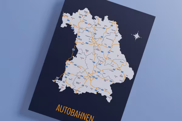 You want to display the highways? That is also easily possible.