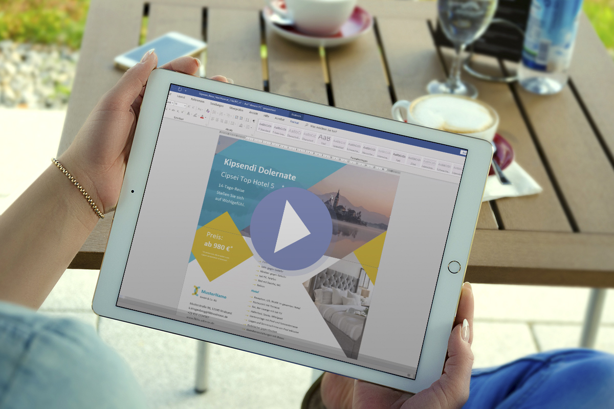 Word Tutorial: Edit templates for travel exposés