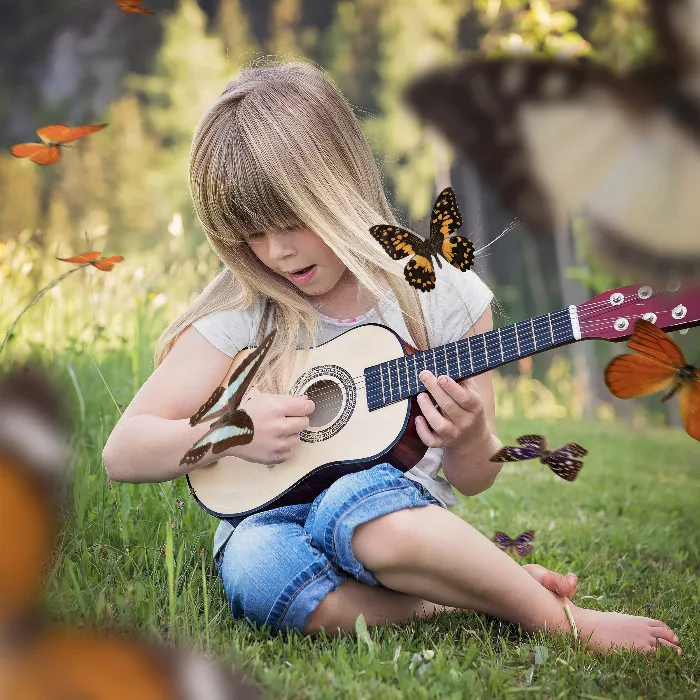 Butterflies: 125 images as overlays