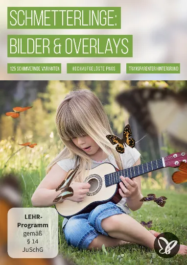 Schmetterlinge: 125 Bilder als Overlays