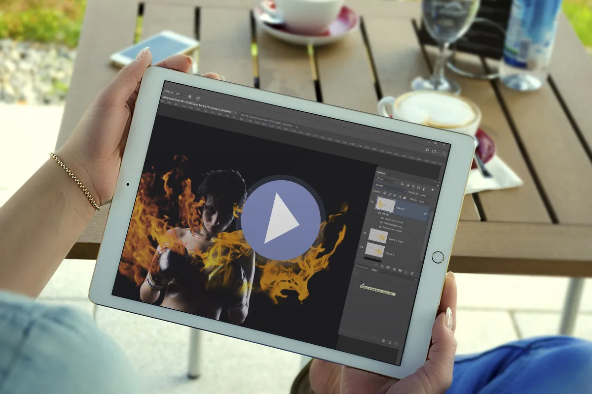 Photoshop-Anleitung: So entfachst du mit den Pinseln Feuer in deinen Bildern