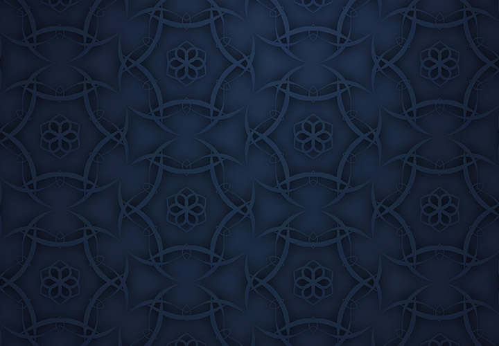 Dunkelblauer Hintergrund: feinste Ornamentik zum Download