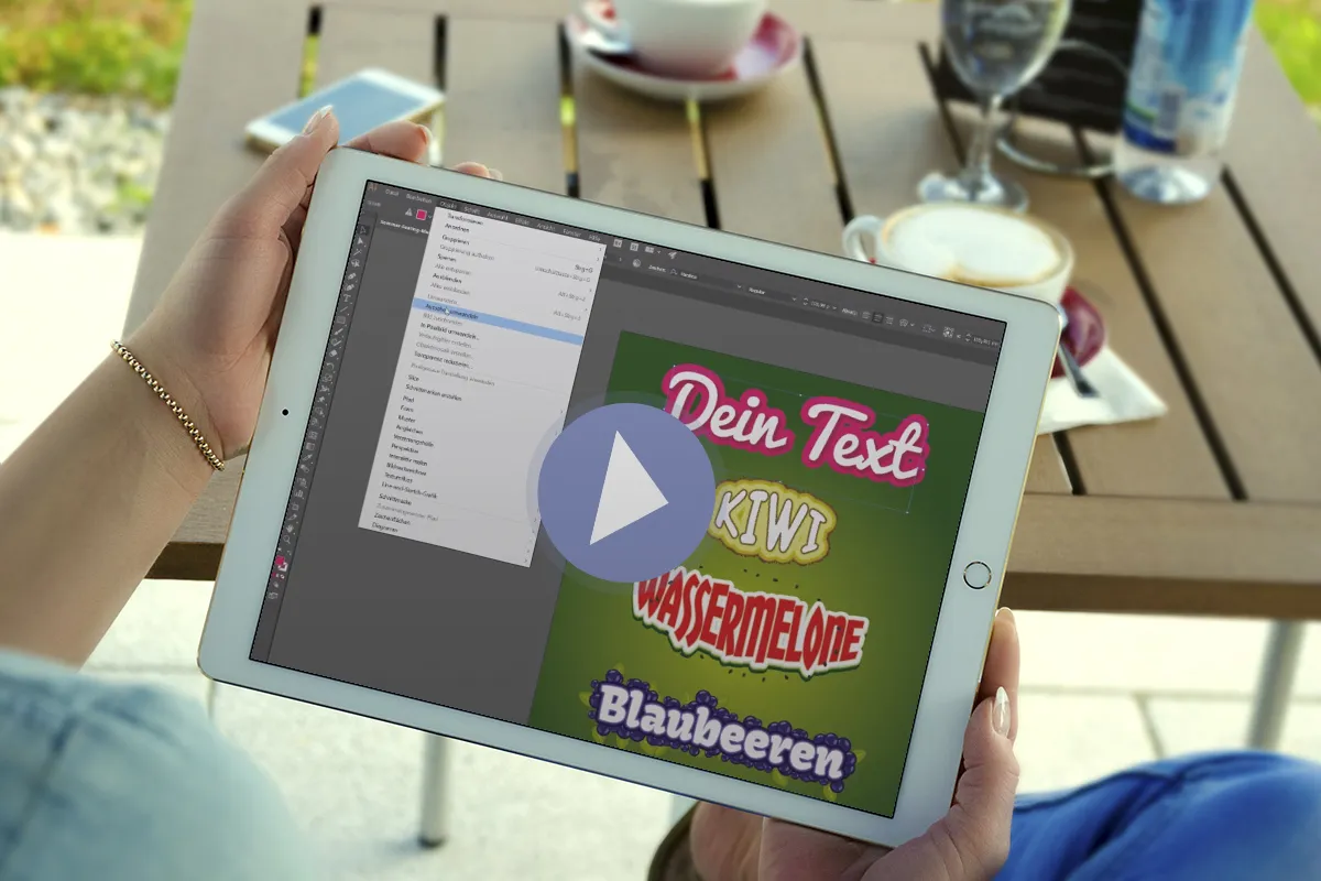 Instrukcja dla programu Illustrator: Jak korzystać z stylów graficznych dla tekstów i grafik wektorowych.