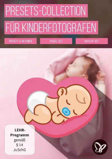 Baby- und Kinderfotografie: Presets, Texturen, Pinsel, Aktionen – 750 Assets für Kinderfotos