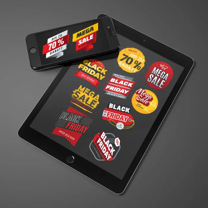 Mustri Black Friday bänneritele - reklaamige allahindlusi ja pakkumisi