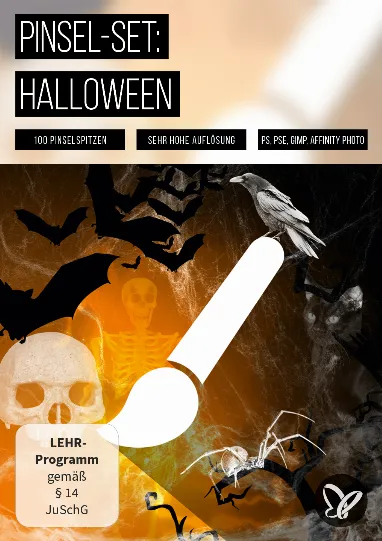 100 Halloween-Bilder als Photoshop-Pinsel