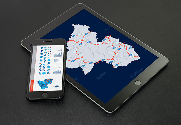 Landkarten erstellen: Vorlagen zum Download