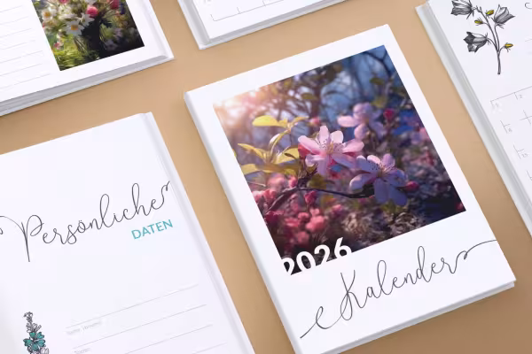 Con este calendario de libro, organizarás tu vida cotidiana y profesional de manera fácil y con un diseño impactante.
