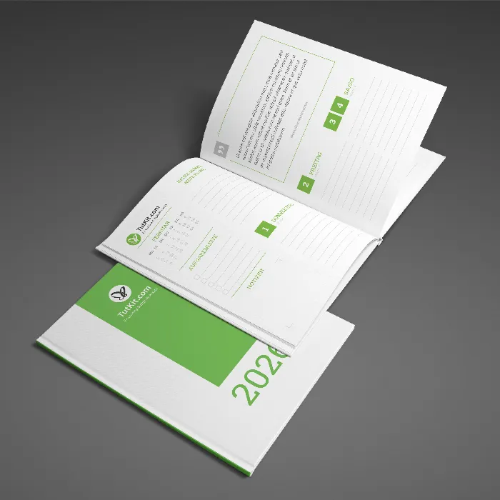 Personalisierte Business-Kalender für 2025 und 2026