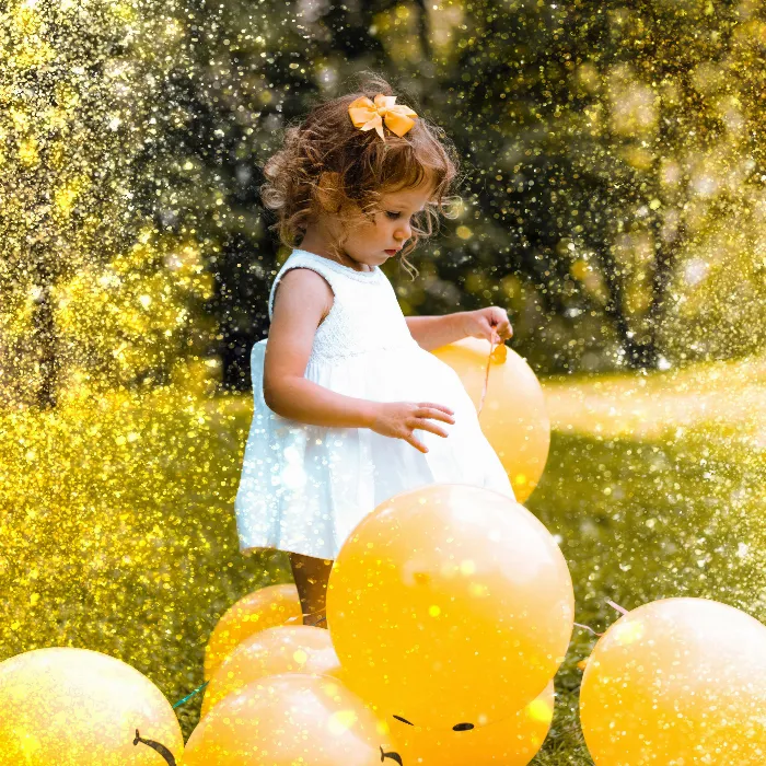Glow & light overlays - fairy dust & glitter