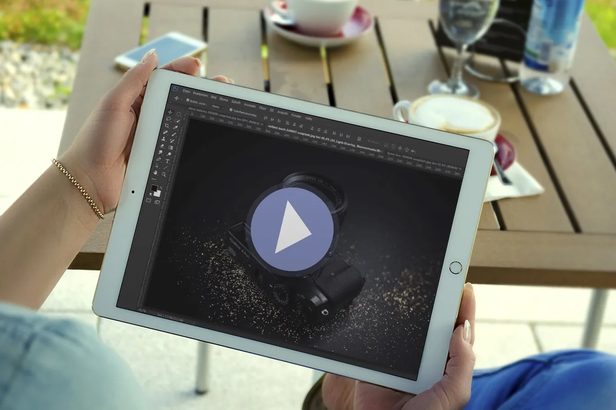 Video tutorial: Applying light overlays in Photoshop