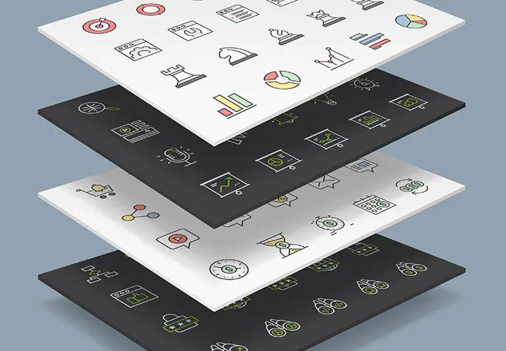 100 web icons - Marketing & SEO