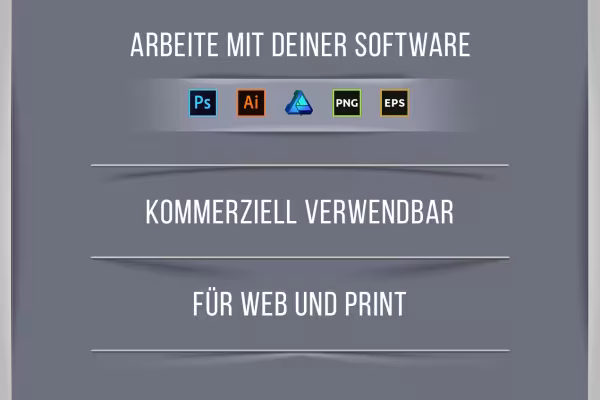 Vorlagen für Schluss- und Trennlinien