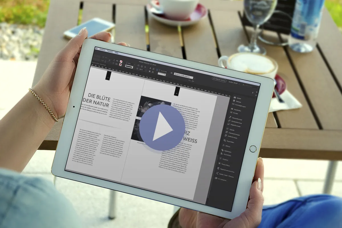 Video-Anleitung zur Anwendung der Schluss- und Trennlinien in Photoshop und InDesign