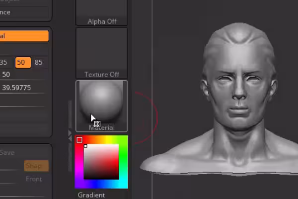 ZBrush 2019 ile oluşturulan 3D nesne