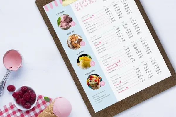 Jääkorttimalli muokattavaksi Wordissä, InDesignissa, Photoshopissa, Affinity Publisherissa ja Affinity Photossa.