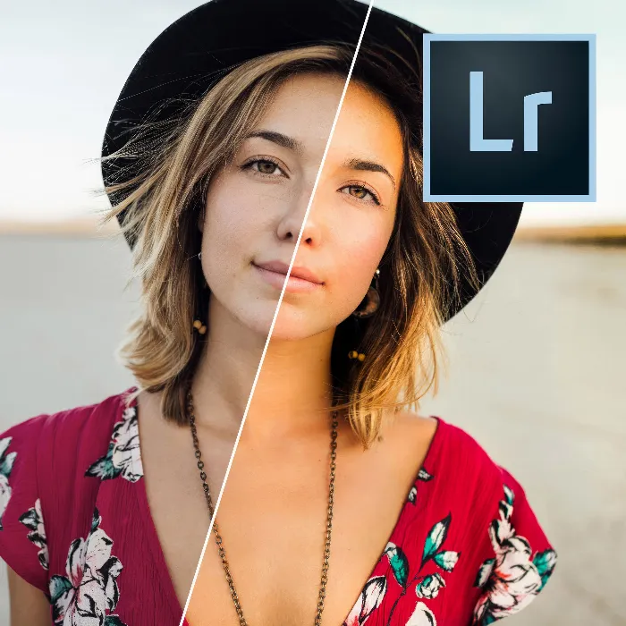 Πινέλο Lightroom για την επεξεργασία ομορφιάς πορτρέτων.