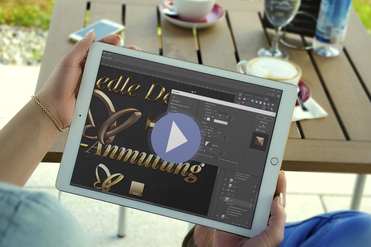 Video tutorial: How to create impressive metal effects with Photoshop styles