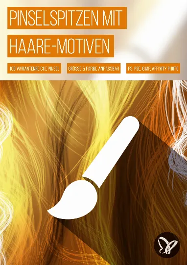 Haare zeichnen – 100 Pinsel für Photoshop, Affinity Photo & Co