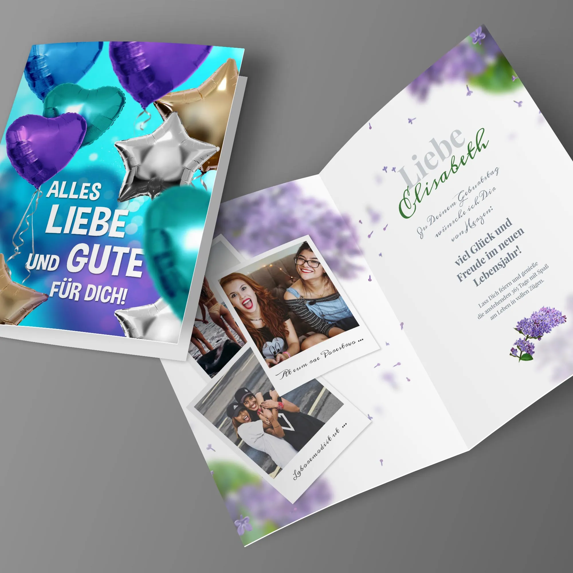 Plantillas para tarjetas de cumpleaños – diseñar y imprimir uno mismo