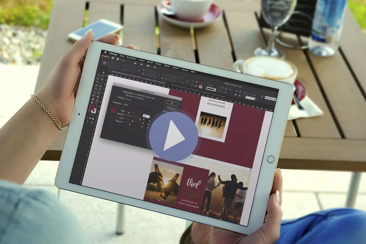 Guide InDesign : personnaliser les modèles de cartes d'anniversaire