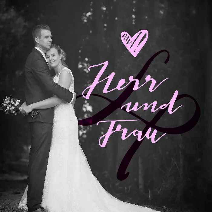 Handlettering Hochzeit: Liebevolle Schriftzüge für den perfekten Tag