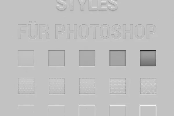 Photoshopi stiilidele läbipaistvuse, reljeefi, kujunduse jaoks tekstidele ja graafikutele