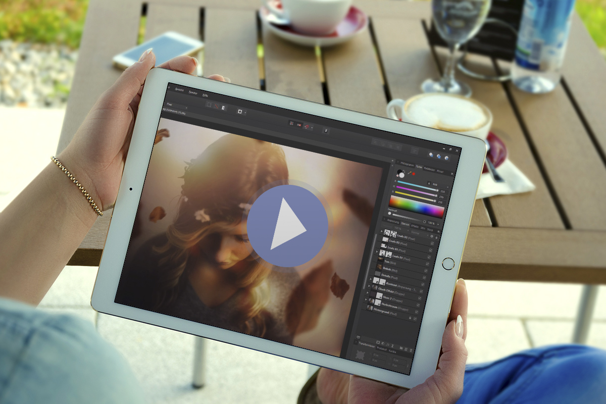 Vidéo tutoriel : Magie d'automne - Comment utiliser les macros dans Affinity Photo