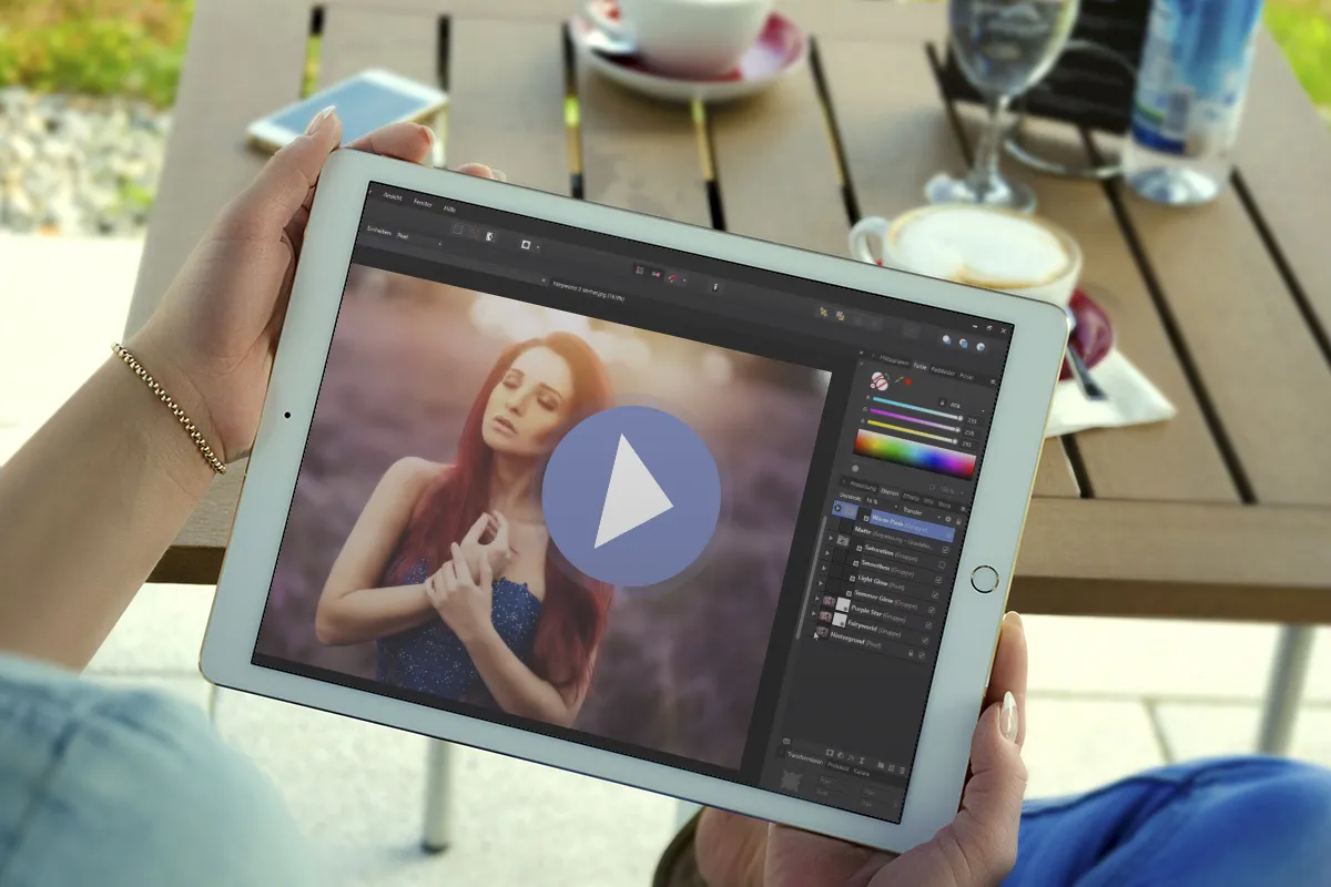 Affinity Photo juhend: kuidas rakendada makroprogrammi "Fairyworld