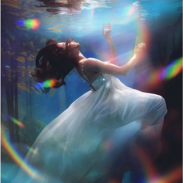 Prism flares - the rainbow color as overlays for your photos