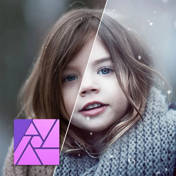 Jääkülm talerõõm - Makrod Affinity Photo jaoks