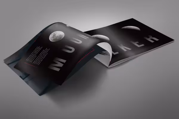 Opmaak waarin met behulp van Affinity Publisher kunstmatig ruis is toegevoegd.