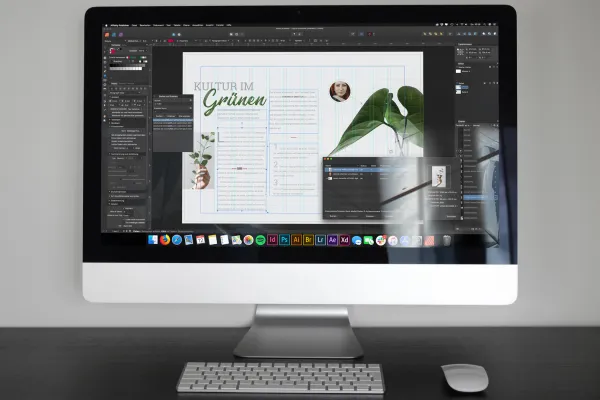 Arbeit mit Hilfslinien in Affinity Publisher