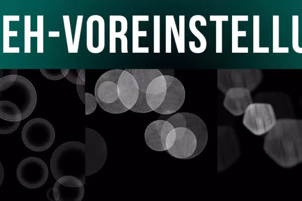 Photoshop-siveltimet bokeh-efekteihin