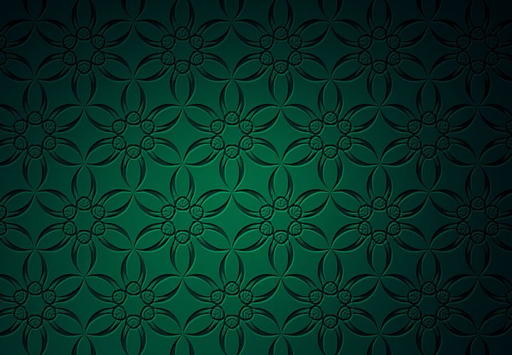 50 grüne Hintergrundbilder mit Ornamenten